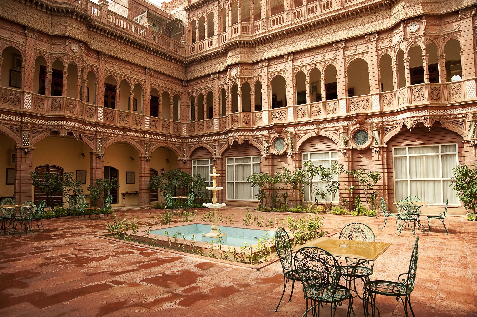 Bhanwar Niwas Hotel Bikaner Exterior photo